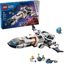 OMZ LSC60446 LEGO City Galaktik Uzay Gemisi Kız Erkek Çocuk Oyuncak Eğitici Oyuncaklar