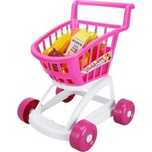 OMZ Dede Market Arabası Dolu Kız Erkek Çocuk Oyuncak Eğitici Oyuncaklar