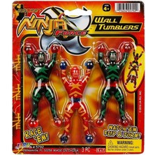 OMZ Duvara Yapışan Taklacı Ninja S00005792 - 1ADET Stokta Olan Gönderilir Kız Erkek Çocuk Oyuncak Eğitic