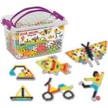 OMZ Dede Çiçek Puzzle Box Eğitici Şekiller 500 Parça Kız Erkek Çocuk Oyuncak Eğitici Oyuncaklar