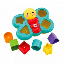 OMZ Fisher Price Şekil Eşleştirme Arkadaşı Kelebek Kız Erkek Çocuk Oyuncak Eğitici Oyuncaklar