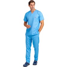 Zarf Yaka Erkek Takım - 31 Açık Mavi