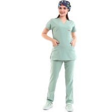 Bflex Unisex Likralı Yarasa Kol Takım - 6428 Çağla Yeşili