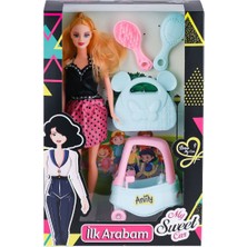 OMZ 02437 Anlily Bebek Ilk Arabam Kız Erkek Çocuk Oyuncak Eğitici Oyuncaklar