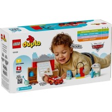 OMZ 10456 LEGO Duplo Mcqueen'in Doc'un Garajını Ziyareti 35 Parça +2 Yaş Kız Erkek Çocuk Oyuncak Eğitici