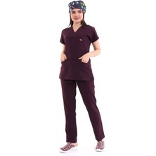 Bflex Unisex Likralı Yarasa Kol Takım - 6409 Mürdüm