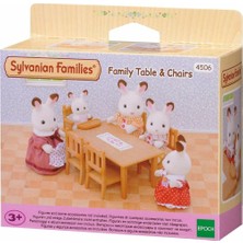 OMZ 4506 Sylvanian Families Yemek Masası Seti - Figürler Ayrı Satılır +3 Yaş Kız Erkek Çocuk Oyuncak Eği