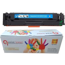 Qprint Hp W2031X CF415X Mudil Toner Mavi Yüksek Kapasite Çiple Toner 6000 Sayfa