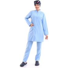 Tesettür Forma Takımı Full Çıtçıt - 31 Açık Mavi