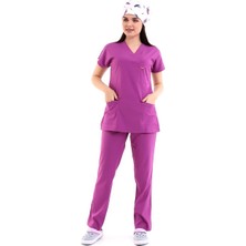 Bflex Unisex Likralı Yarasa Kol Takım - 6420 Açık Mor