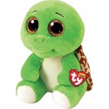 OMZ Ty Beanie Boos Peluş Kaplumbağa Turbo 15CM Kız Erkek Çocuk Oyuncak Eğitici Oyuncaklar