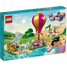 OMZ 43216 LEGO Disney Prenseslerin Büyülü Yolculuğu 320 Parça +6 Yaş Kız Erkek Çocuk Oyuncak Eğitici Oyu
