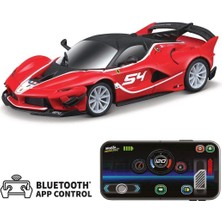 OMZ Maisto 1:41 App Control Kumandalı Metal Araba Ferrari Fxx K Evo Kız Erkek Çocuk Oyuncak Eğitici Oyun