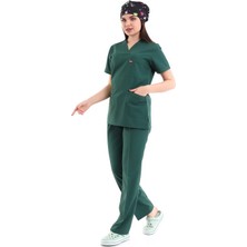 Zarf Yaka Kadın Takım - 58 Yeşil