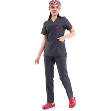 Zarf Yaka Kadın Takım - 51 Füme