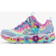 Skechers Flower Friends Büyük Kız Çocuk Mavi Spor Ayakkabı 303624L Blmt