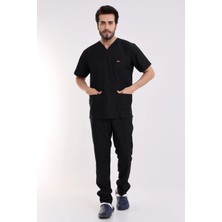 Zarf Yaka Erkek Takım - 48 Siyah