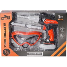 OMZ 778-4 Sesli Matkap Seti Kız Erkek Çocuk Oyuncak Eğitici Oyuncaklar