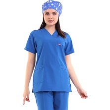 Zarf Yaka Kadın Tek Üst - 56 Koyu Saks