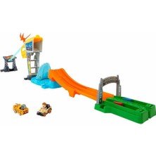 OMZ Hot Wheels Racerverse Jurassic Pist Seti HTP12 Kız Erkek Çocuk Oyuncak Eğitici Oyuncaklar