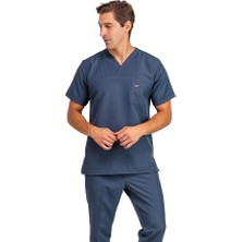 Zarf Yaka Erkek Tek Üst - 51 Füme