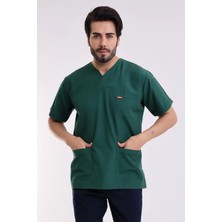 Zarf Yaka Erkek Tek Üst - 38 Ördek Başı Yeşili