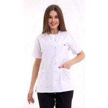 Kare Yaka Kadın Tek Üst - 171 Beyaz