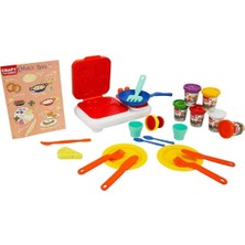 paraply Crafy Pazar Kahvaltısı Oyun Hamuru Seti 23 Parça Kız Erkek Çocuk Oyuncak Eğitici Oyuncaklar