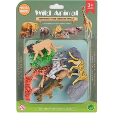 OMZ H3 Kartelalı Yırtıcı Hayvanlar Kız Erkek Çocuk Oyuncak Eğitici Oyuncaklar