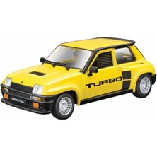 OMZ Bburago 1:24 Renault 5 Turbo Model Araba Kız Erkek Çocuk Oyuncak Eğitici Oyuncaklar