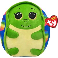 OMZ Ty Squishy Beanies Yastık Kaplumbağa Shrugs 26CM Kız Erkek Çocuk Oyuncak Eğitici Oyuncaklar