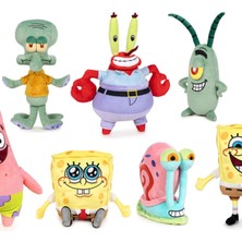 paraply 760025633 Spongebob Serisi Sostenible Peluş 30CM - 1ADET Stokta Olan Gönderilir Kız Erkek Çocuk Oyun