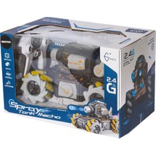 OMZ HD3400 Kumandalı Drift Yapan Su Atan Tank Mecha Kız Erkek Çocuk Oyuncak Eğitici Oyuncaklar