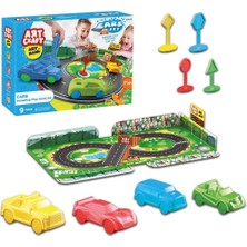 paraply 03948 Artsand Arabalar Kum Seti 600 gr -Fentoys Kız Erkek Çocuk Oyuncak Eğitici Oyuncaklar
