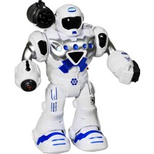 paraply Hareketli Işıklı ve Sesli Ok Atan Oyuncak Robot Kız Erkek Çocuk Oyuncak Eğitici Oyuncaklar