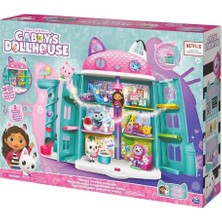 paraply 70742 Gabbys Dollhouse Festival Evi Eğlenceli Müzikli Oyun Seti 63CM -Spinmaster Kız Erkek Çocuk Oyu