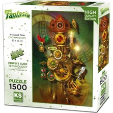 paraply Ks Games It's About Time Puzzle 1500 Parça 22047 Kız Erkek Çocuk Oyuncak Eğitici Oyuncaklar