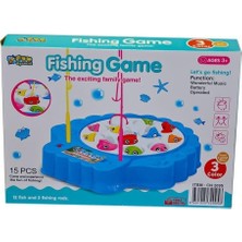 OMZ Kutulu Pilli Balık Oyunu Kız Erkek Çocuk Oyuncak Eğitici Oyuncaklar
