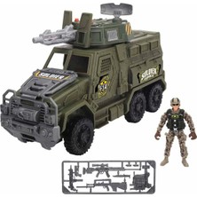 OMZ Soldier Force Taktik Komuta Kamyonu Kız Erkek Çocuk Oyuncak Eğitici Oyuncaklar