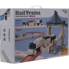 OMZ 5098 Sun-Rst-Tren Set Klasik 327 Prç B O Kız Erkek Çocuk Oyuncak Eğitici Oyuncaklar