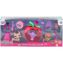 paraply KZL-CL2104 1-2 Elmalı Pet Star Pasta Aksesuarlı - 1ADET Stokta Olan Gönderilir Kız Erkek Çocuk Oyunc