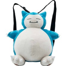 paraply Pokemon Snorlax Peluş Sırt Çantası Kız Erkek Çocuk Oyuncak Eğitici Oyuncaklar