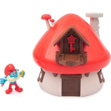 OMZ Şirinler Şirin Baba Oyun Evi Seti Kız Erkek Çocuk Oyuncak Eğitici Oyuncaklar