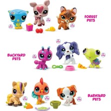 paraply 6469 Sun-Littlest Pet Shop Minişler 3’lü Figür Seti Kız Erkek Çocuk Oyuncak Eğitici Oyuncaklar