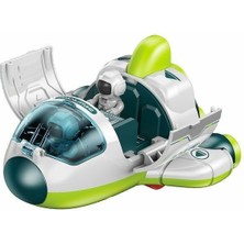 OMZ MG-D400-43 Sürtmeli Astronotlu Uzay Mekiği Kız Erkek Çocuk Oyuncak Eğitici Oyuncaklar