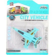 OMZ Die Cast Metal F-18 Benzeri Savaş Uçağı Kız Erkek Çocuk Oyuncak Eğitici Oyuncaklar