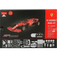 OMZ 31961 Ferrari SF1000 Uzaktan Kumandalı Model Araç Montaj Kiti 1:16 Kız Erkek Çocuk Oyuncak Eğitici O