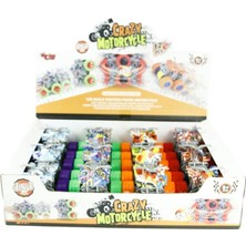 OMZ JW567-132 Sürtmeli 1:36 Renkli Atv Motor -Vrd Kız Erkek Çocuk Oyuncak Eğitici Oyuncaklar