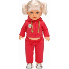 OMZ Tina Sporty Bebek 45CM. Kız Erkek Çocuk Oyuncak Eğitici Oyuncaklar