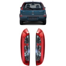 Cmeparts Opel Corsa C 2000-2006 Uyumlu Sağ + Sol Takım Arka Stop Lambası Duysuz 2 Adet